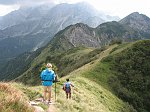 Cima Giovanni Paolo II (2320 m.) tra Passo dei Laghi Gemelli e Passo di Mezzeno (27 agosto 08) - FOTOGALLERY